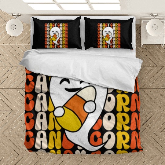 Spooky Candy Corn Costume Bedding Sets for Children