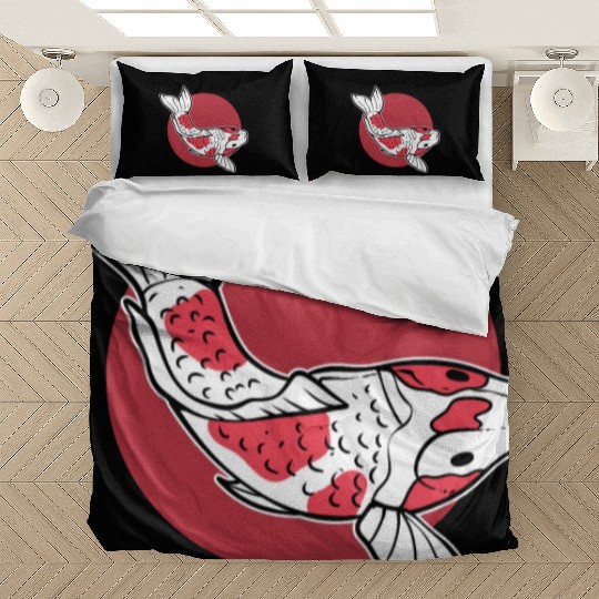 Japanese Koi Fish Koi Fish Keeper Bedding Sets