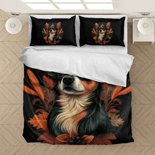 Chihuahua | Thanksgiving Day Farmer Food Autumn Bedding Sets