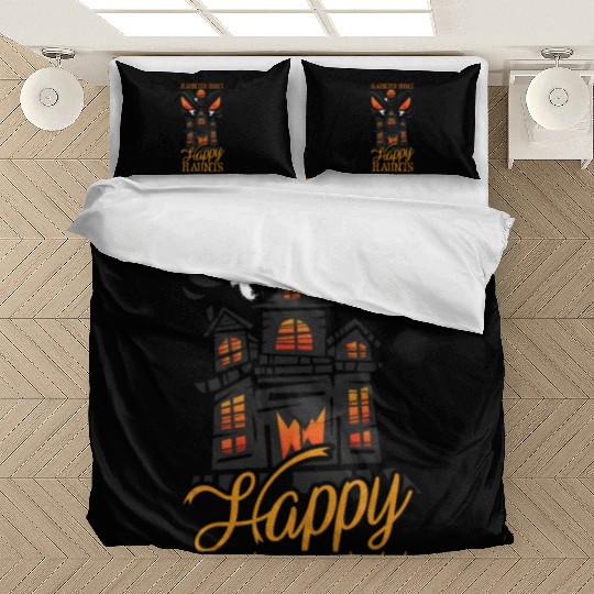 Horror Paranormal Haunted House Spooky Halloween Bedding Sets