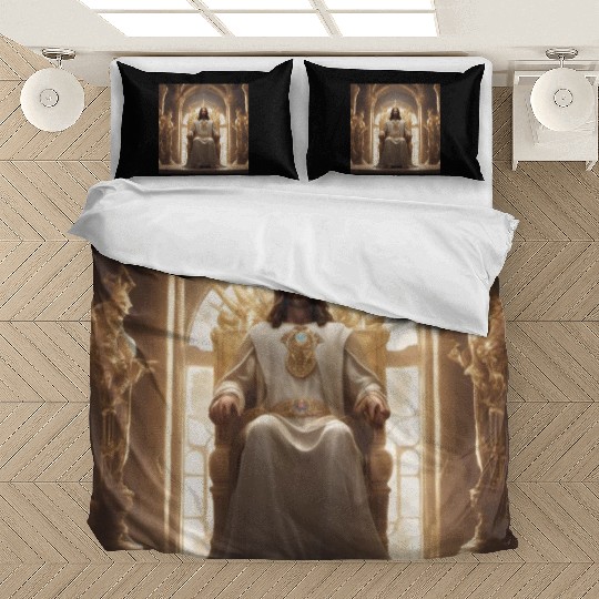 Jesus is king Bedding Sets