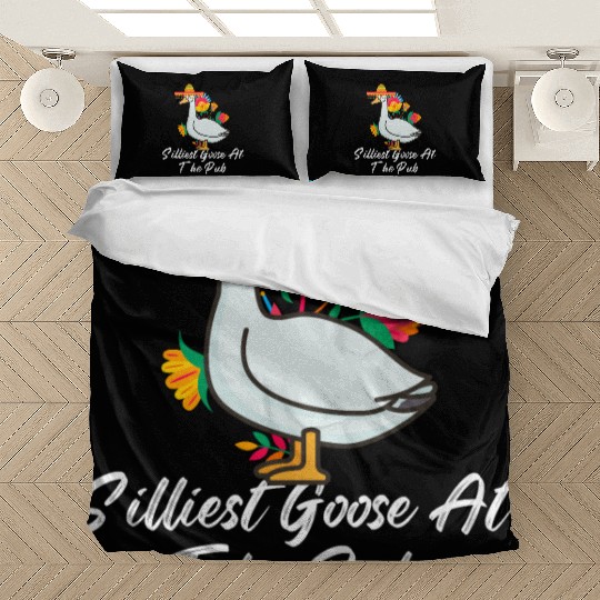 Silliest Goose at the pub cinco de mayo Bedding Sets