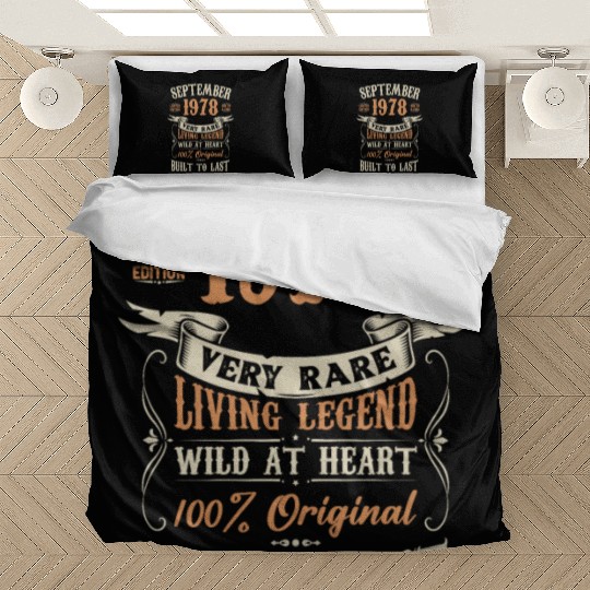 September 1978 Birthday Surprise Bedding Sets