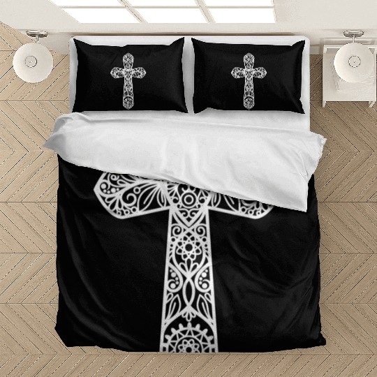 True Cross Christian Faith Church Worshiper Bedding Sets