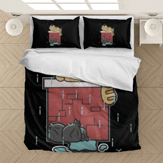 Happy Street Cat Bedding Sets