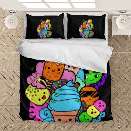 Multi Colorful Sweet Gang Bedding Sets