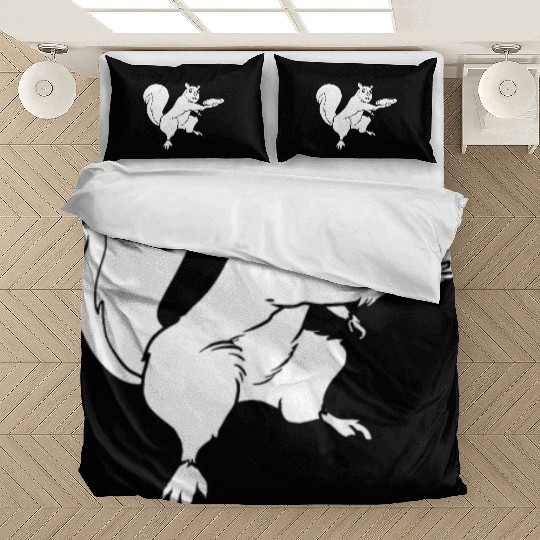 Disc Golf Frisbee Golf Squirrel Bedding Sets