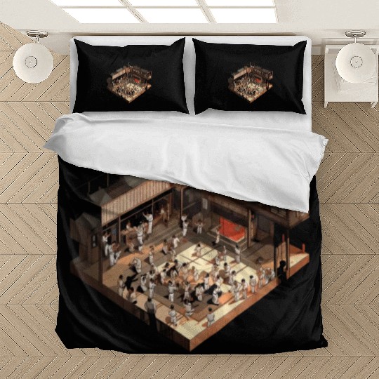 Karate Dojo Martial Arts Aikido Judo Japanese Bedding Sets