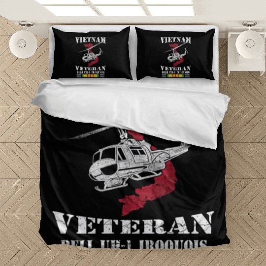 UH1 Vietnam Veteran Bedding Sets