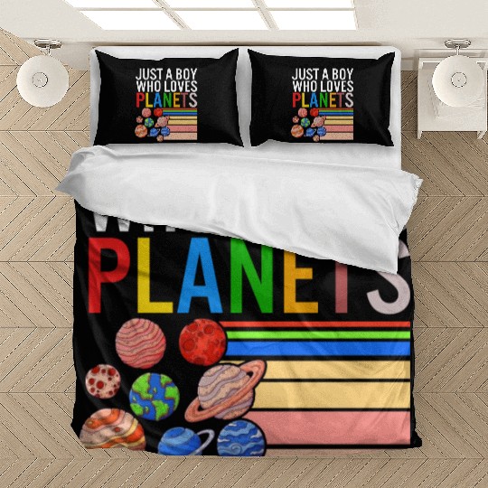 Solar System Bedding Sets, Just A Boy Who Loves Planets