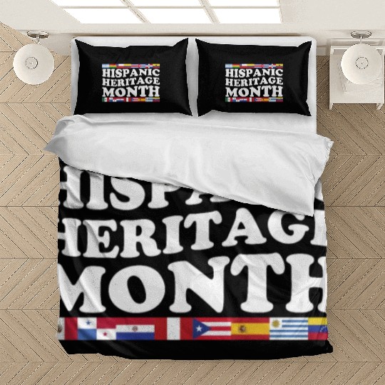 Hispanic Heritage Month Funny Hispanic Spanish Bedding Sets