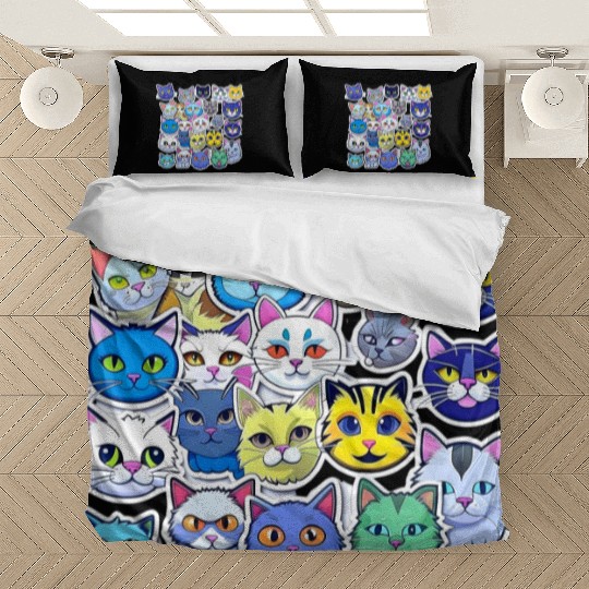Hilarious Meme Cats: Shareable Humor Pack Bedding Sets