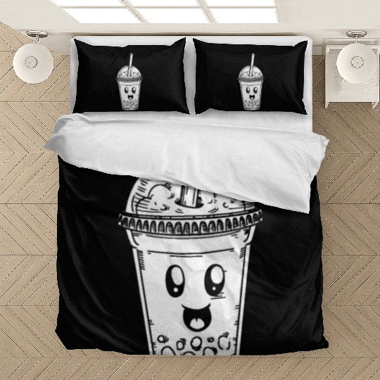 K Pop Bubble Tea Bedding Sets