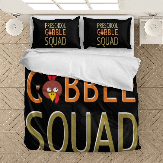 Preschool Gobble Squad Bedding Sets