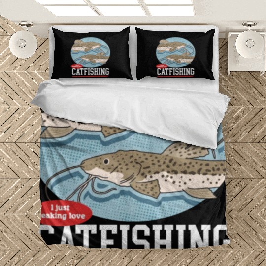 Catfish Fishing Love Catfishing Bedding Sets