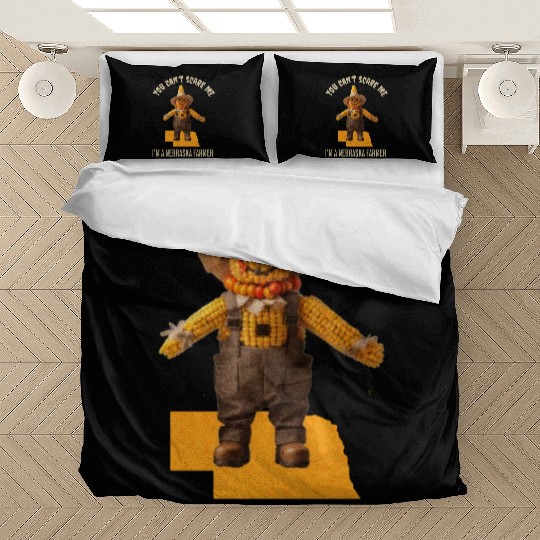 I’m a Nebraska Farmer Halloween Fall Autumn Bedding Sets