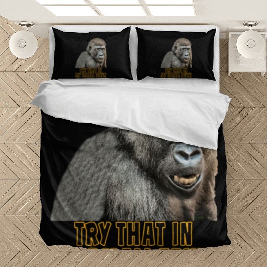 Small Town Ape Bedding Sets
