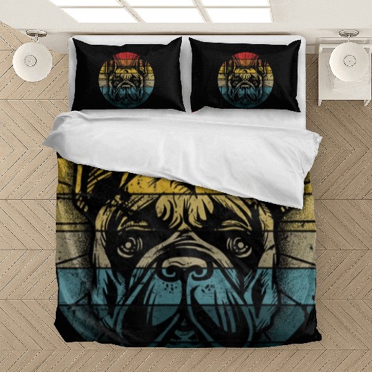 French Bulldog Gift Frenchie Dog Lover Dogfather Bedding Sets