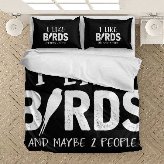 Bird Lover Joke People Budgie Parrot Hummingbird Bedding Sets