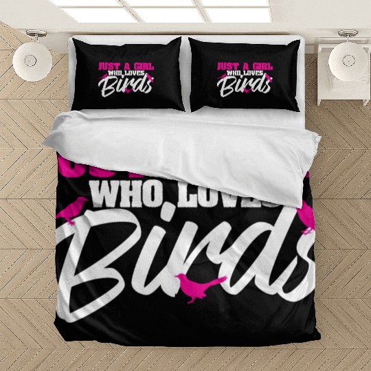 Bird Budgie Girl Love Parrot Sparrow Hummingbird Bedding Sets