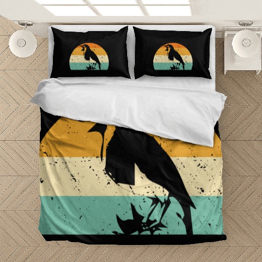 Bird Chirp Art Budgie Sparrow Canary Hummingbird Bedding Sets