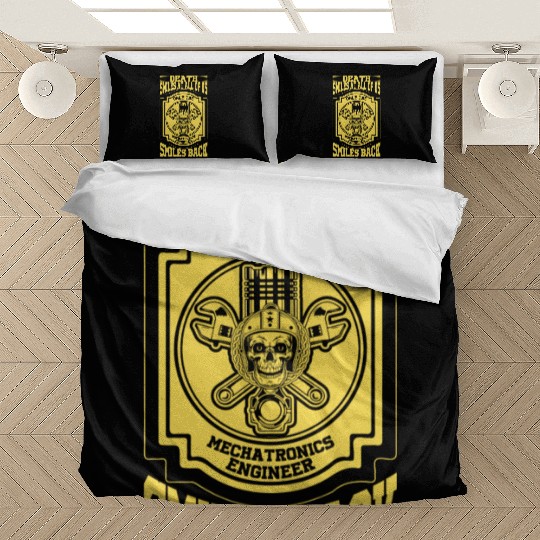 Death Smiles At All Of Us Only The Mechatronics Bedding Sets
