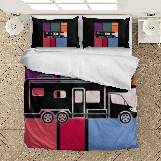 Vintage Camper – Retro Road Trip Bedding Sets