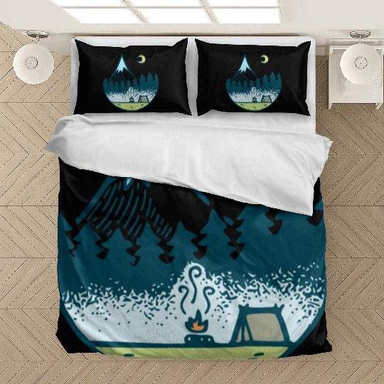 Keep It Simple (Camping At Night) Bedding Sets