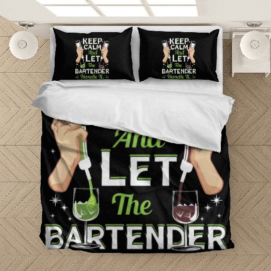 Bartender Handling Bedding Sets