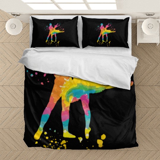 Ballet Dance Couple Woman Ballerina Bedding Sets