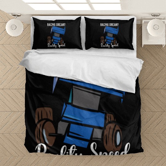 Sprint Car Mom Dirt Track Racing Racing Race Day Bedding Sets