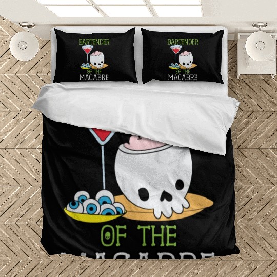Bartender of the Macabre Bartender Halloween Bedding Sets