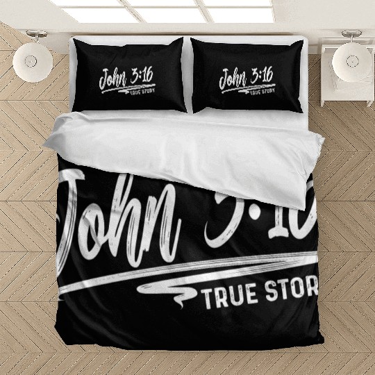 John 3:16 True Story Love Jesus Christian Bedding Sets