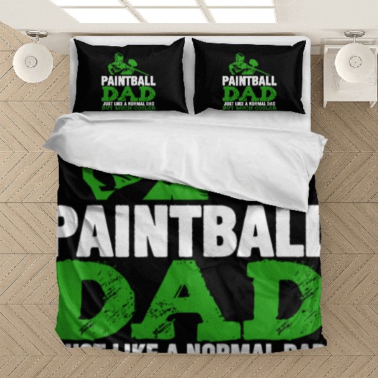 Paintball Dad Joke Daddy Airsoft Gear Camo Vest Bedding Sets