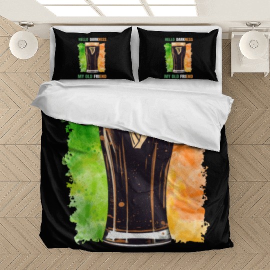 Hello Darkness My Old Friend Irish Stout Bedding Sets