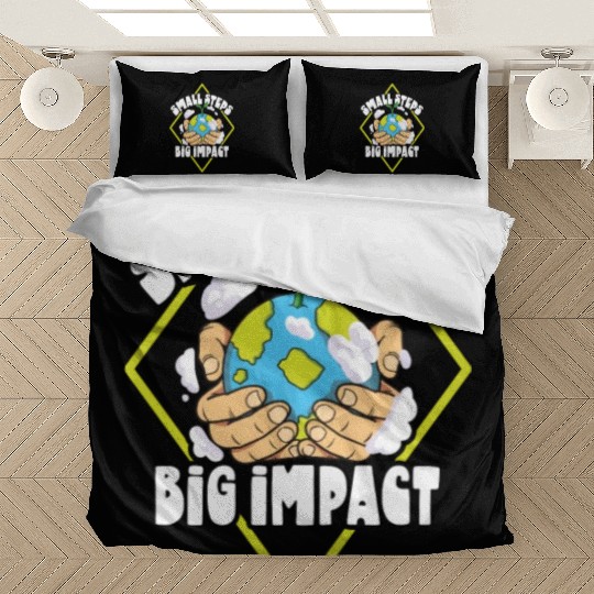 Climate Change Environmental Earth Day Planet Bedding Sets