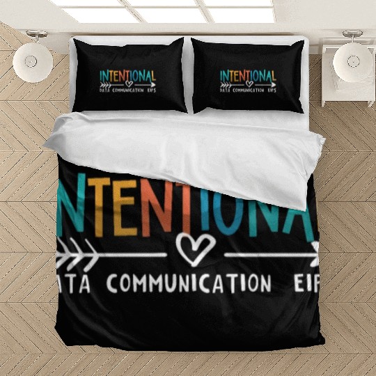 IEP Intentional Data Communication Autism Teacher Bedding Sets