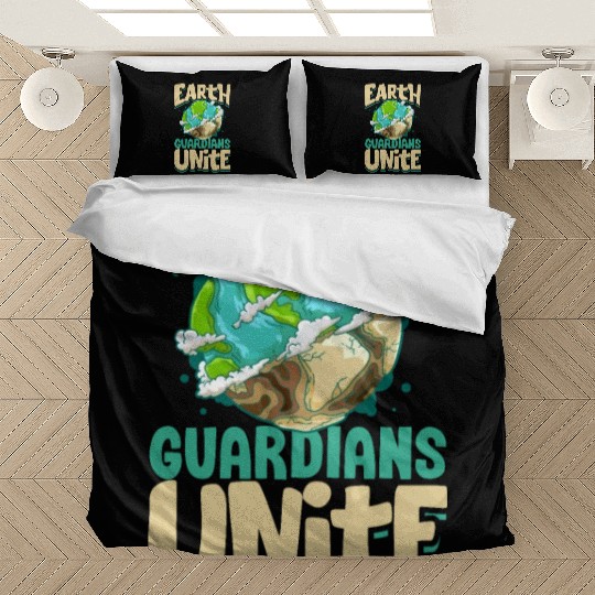 Climate Change Environmental Earth Day Planet Bedding Sets