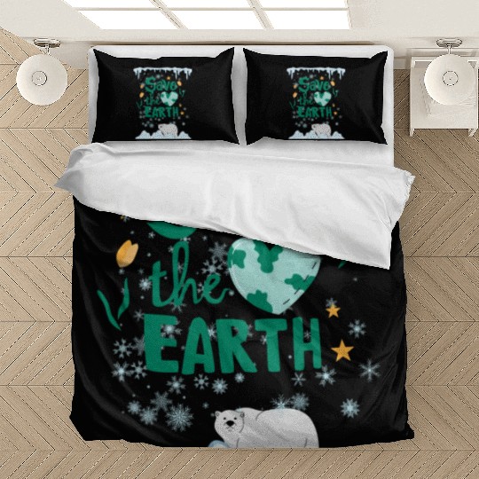 Save our Planet Earth, Save our beautiful animals Bedding Sets
