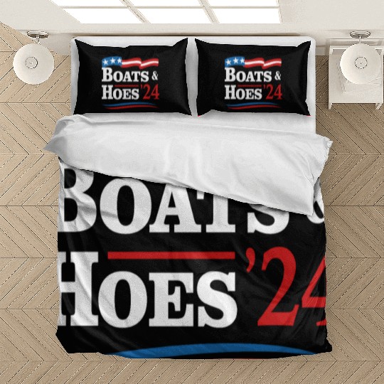 Boats & Hoes 24 Vintage Retro Meme Step Brother Bedding Sets