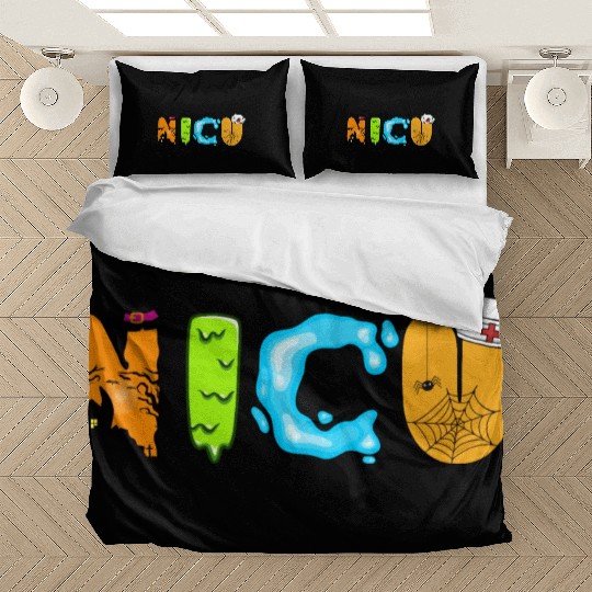 Cute NICU Halloween design Bedding Sets