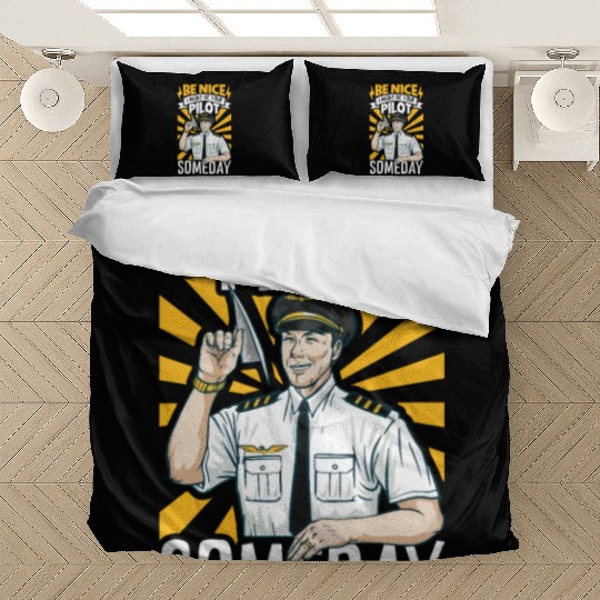 Pilot Aviation Airplane Airline Future Pilots Bedding Sets