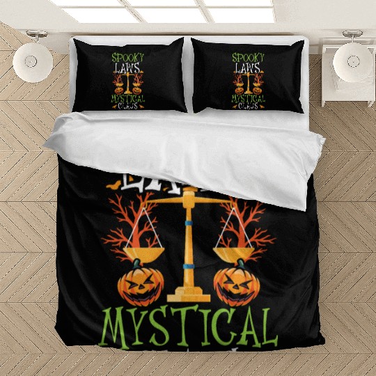 Spooky Laws Mystical Clause Scary Lawyer Halloween Bedding Sets