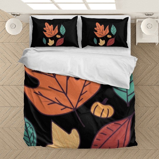 Fall Leaves Embrace the Beauty of Autumn Bedding Sets
