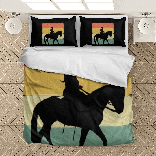 Equestrian Horse Rider Bedding Sets