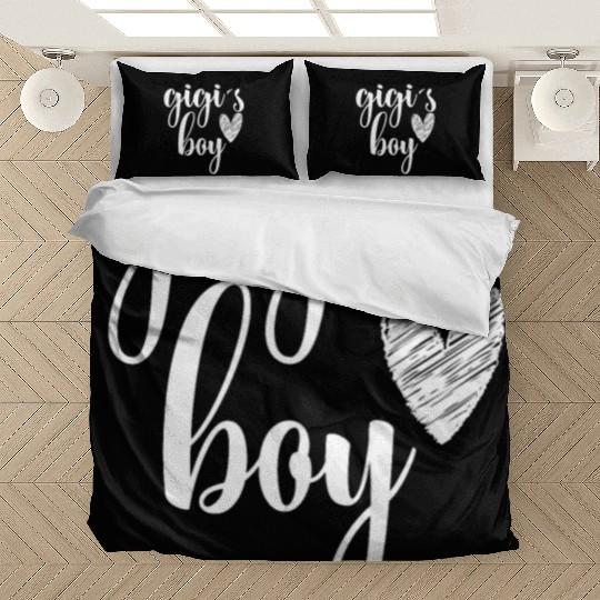 Funny Matching Gigi Boy for Grandma Whit Boy Bedding Sets