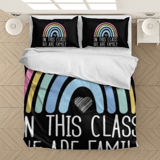 In This Class We Are Family Back To School Bedding Sets