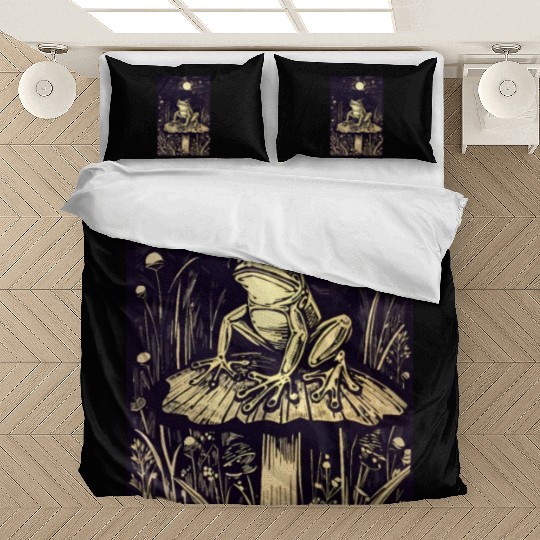 Starry night frog Bedding Sets