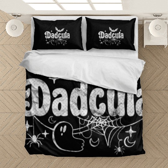 Dadcula Halloween Costume Dad Men Bedding Sets