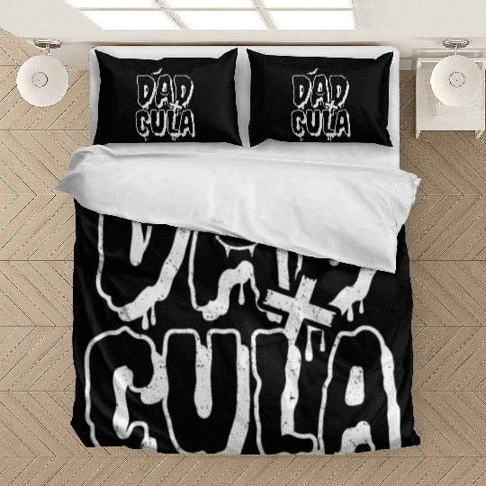 Dadcula Halloween Costume Dad Men Bedding Sets